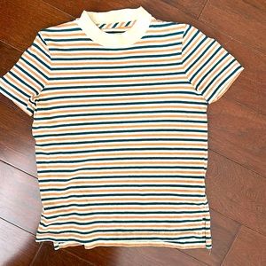Madewell retro mockneck tee